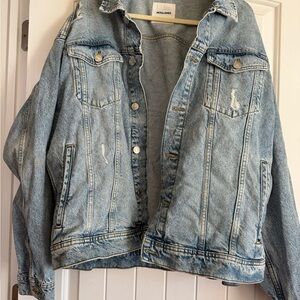 Jack & Jones Blue Denim Jacket Relaxed Fit